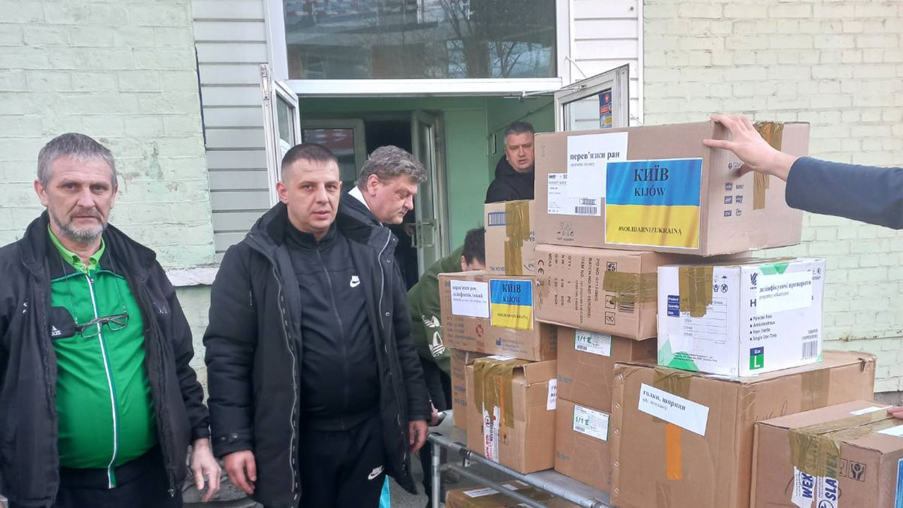 Благодійний фонд Ігоря Гуди «Твори добро» відправив черговий транш гуманітарної допомоги у Київ.