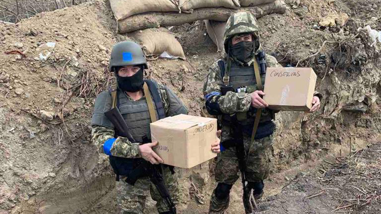 Благодійний фонд «Твори Добро» Ігоря Гуди доставив вантаж з харчами воїнам на передовій