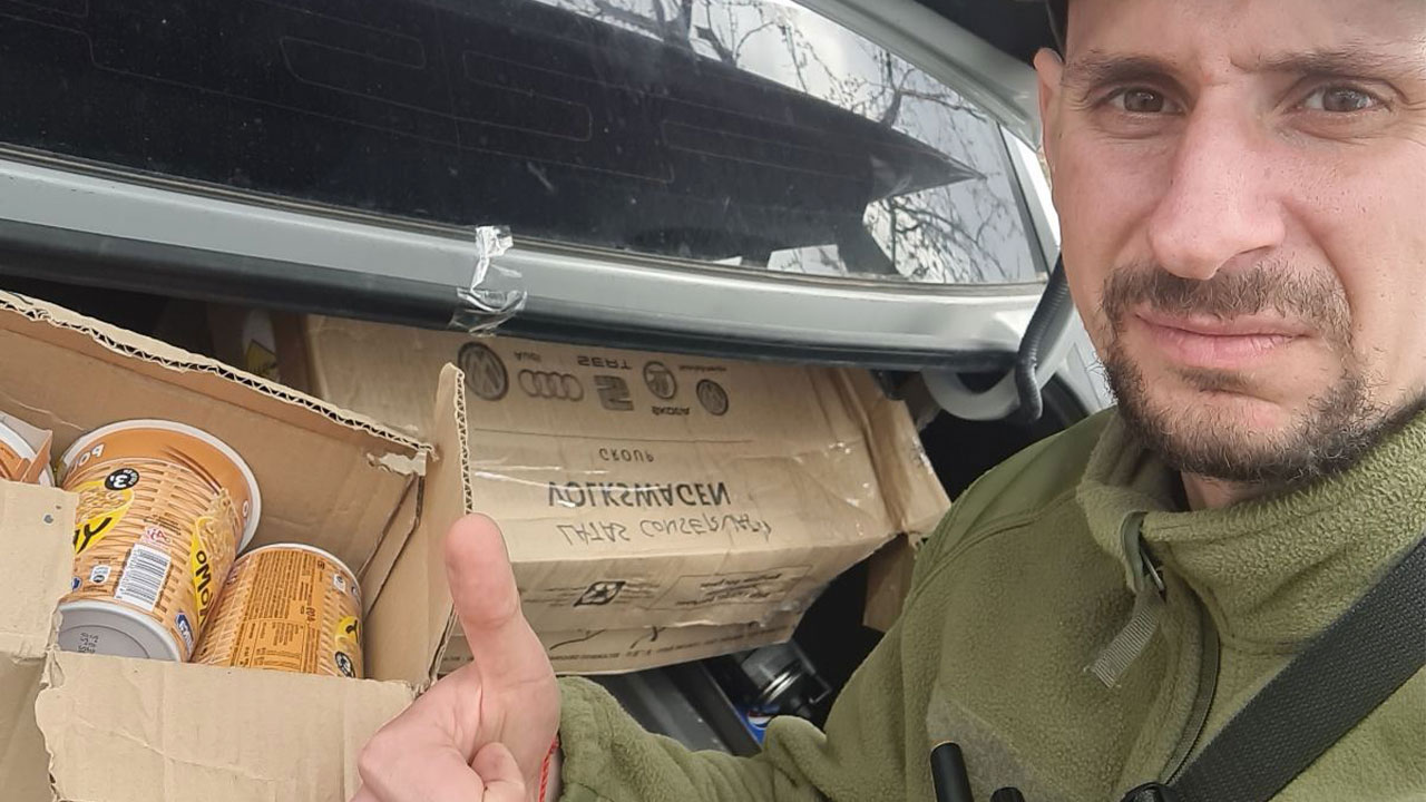 Благодійний фонд «Твори добро» передав продукти харчування українським військовим