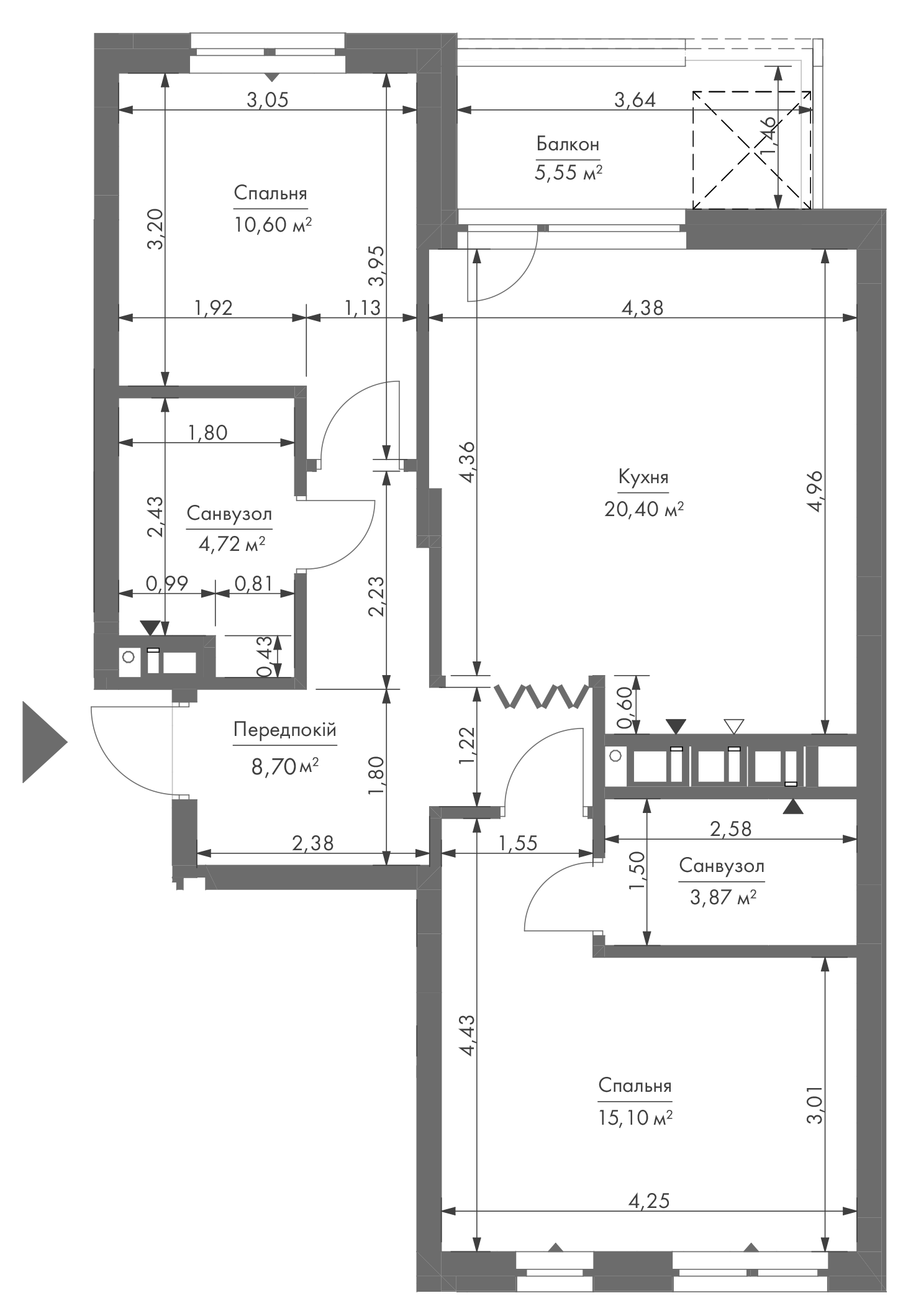 flat