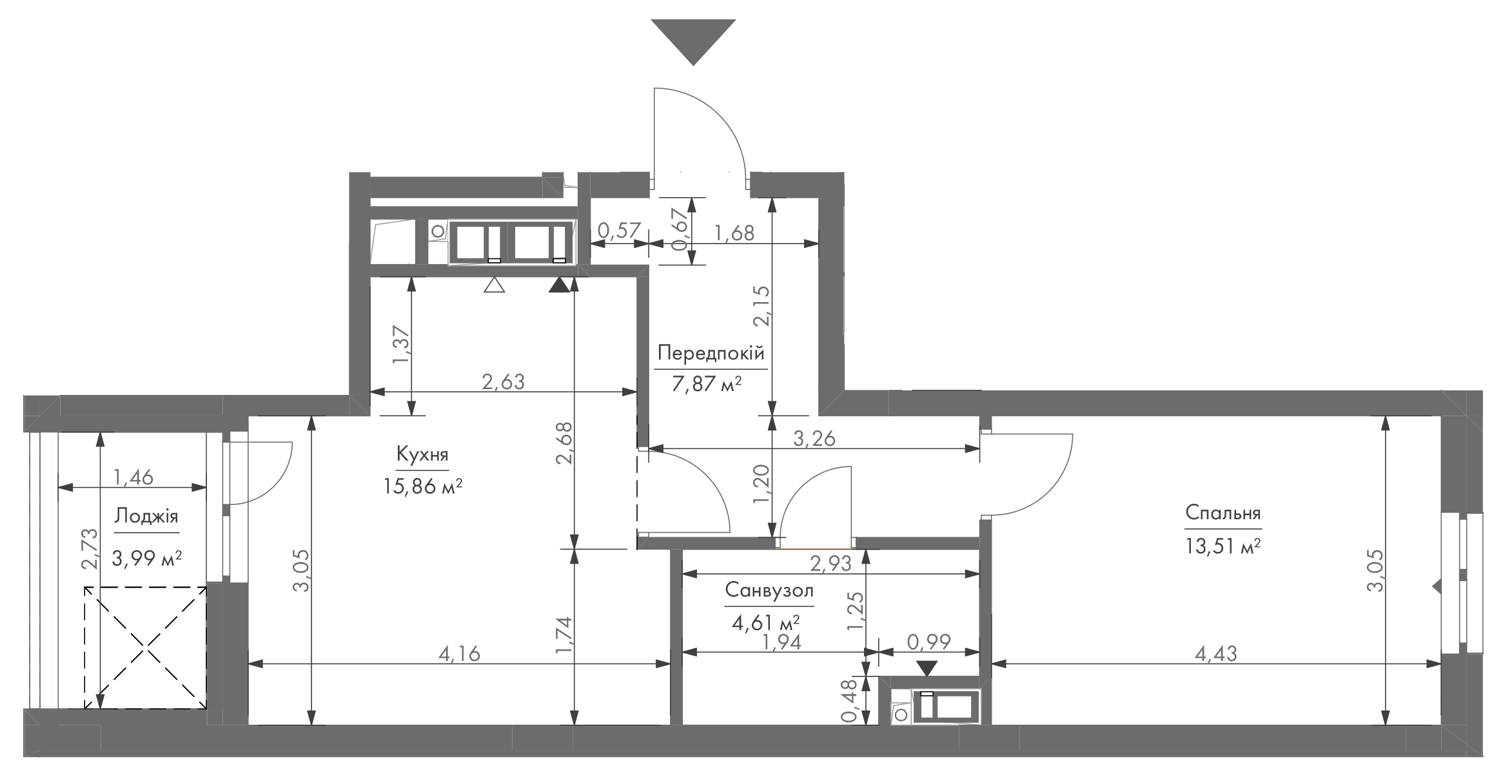 flat