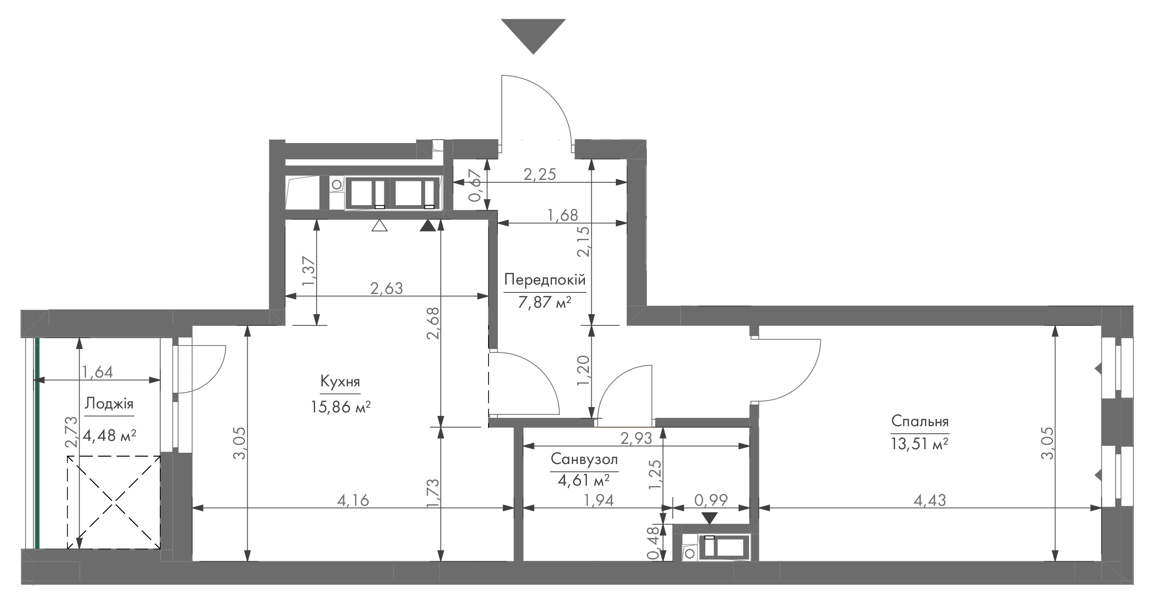 flat