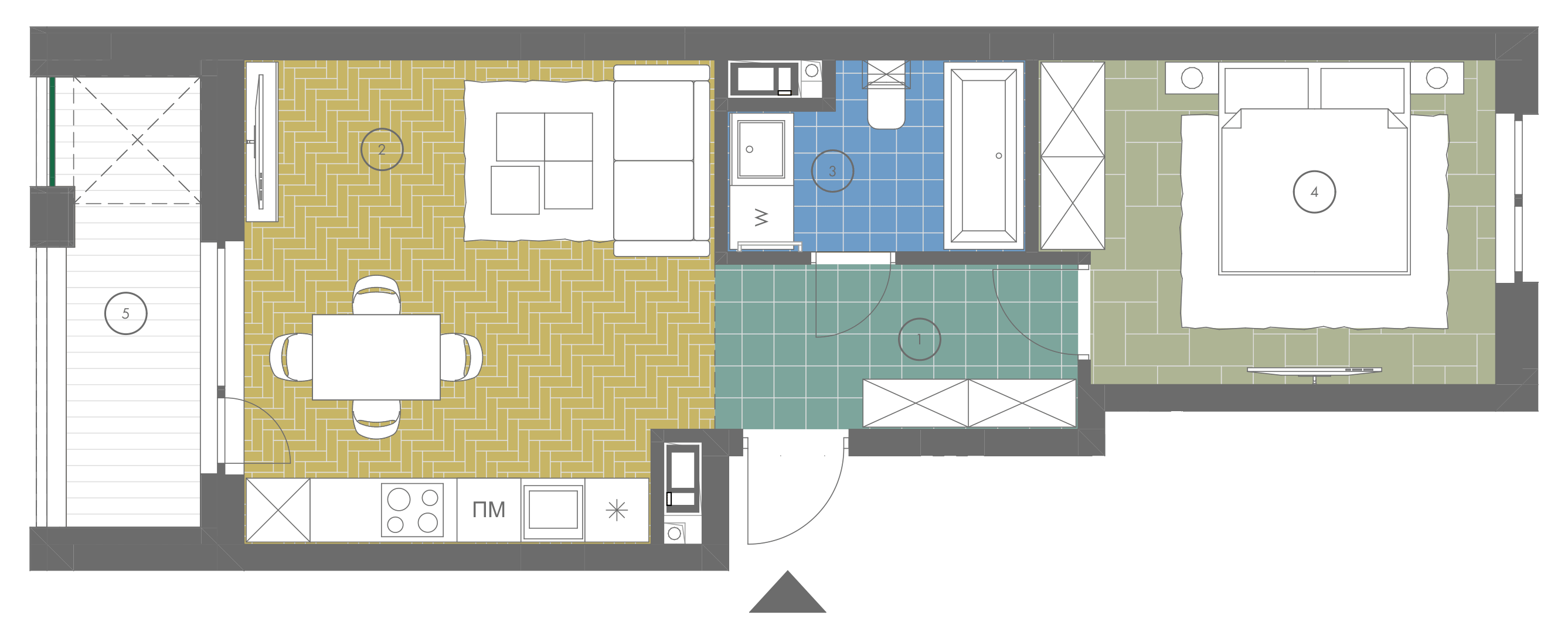 flat