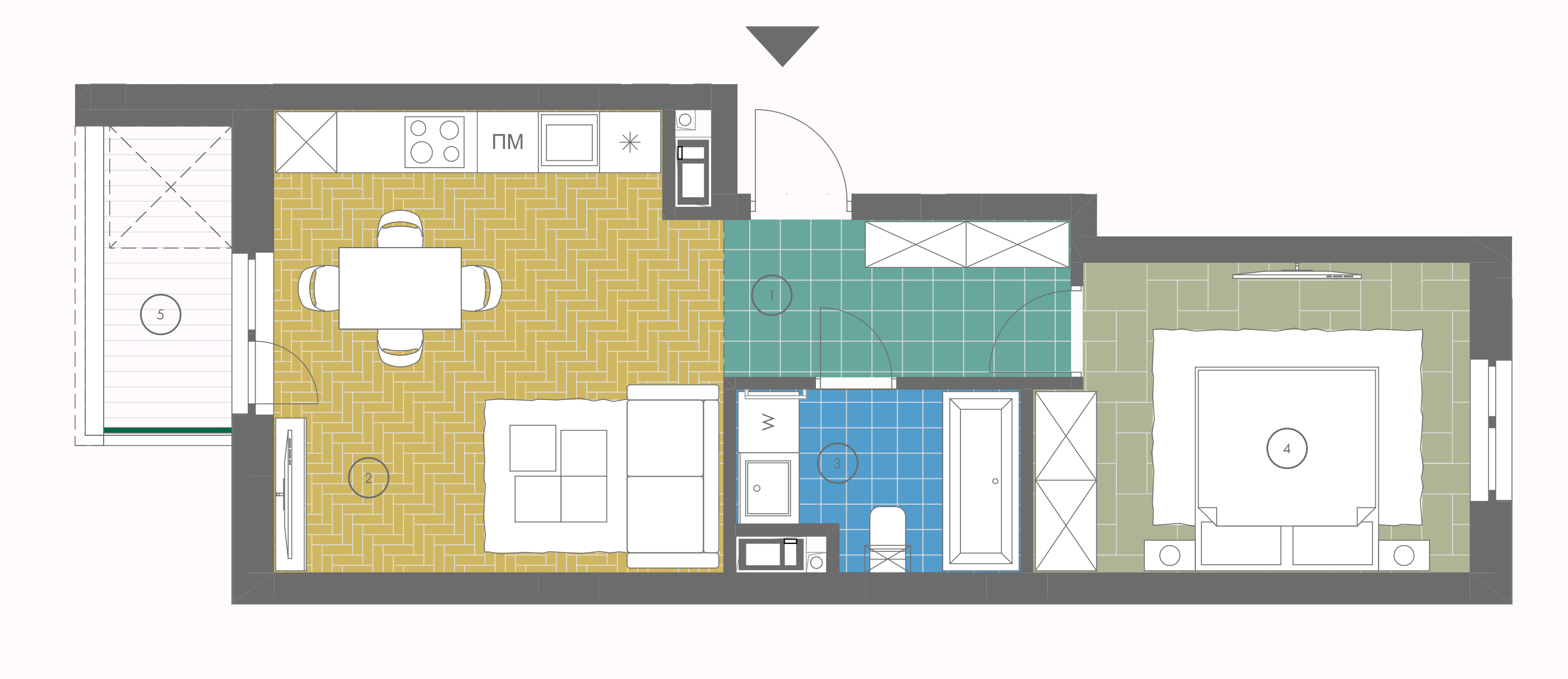 flat