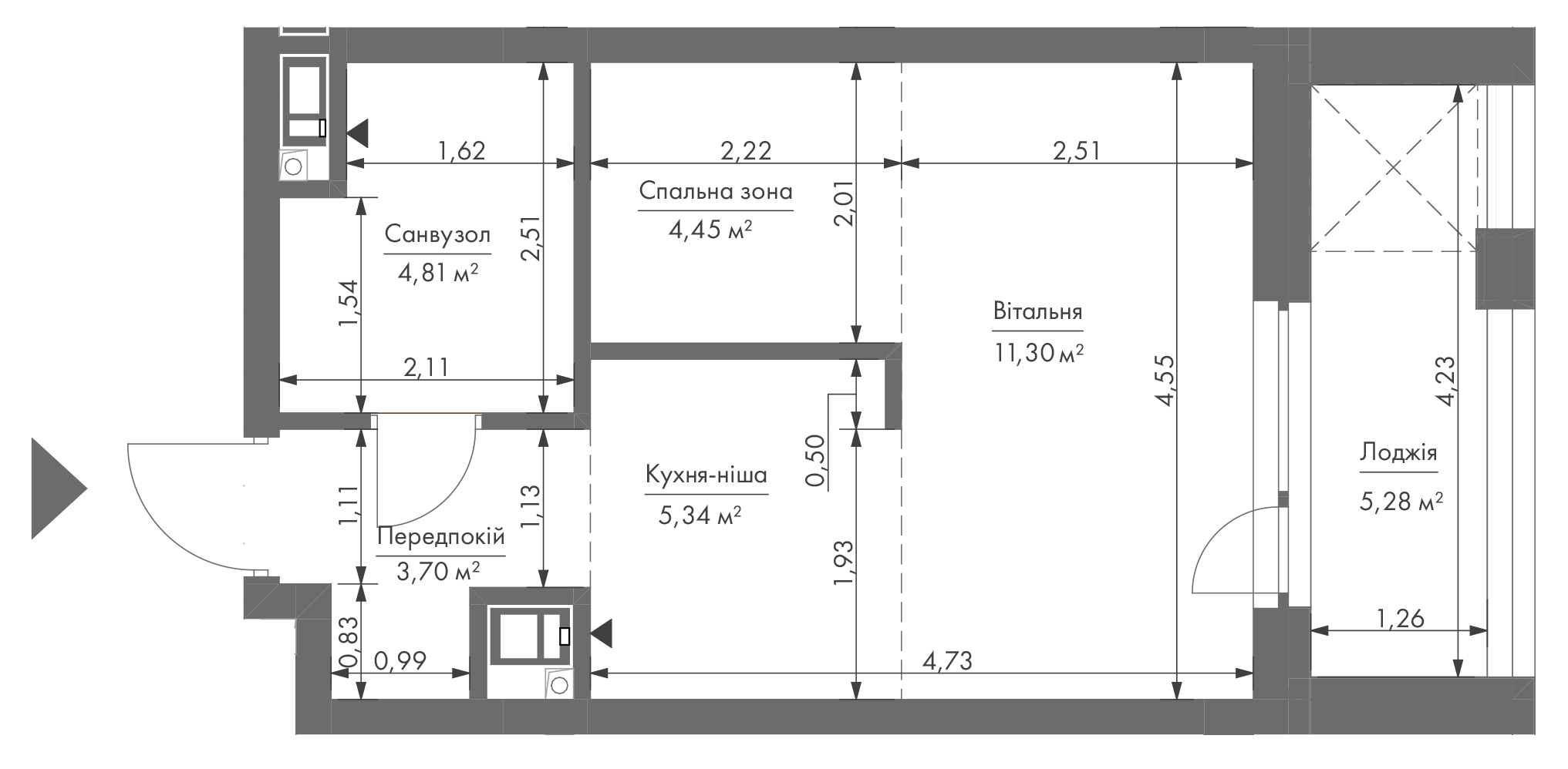 flat