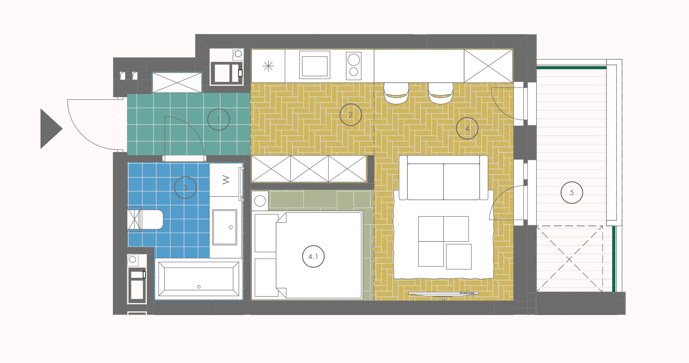 flat