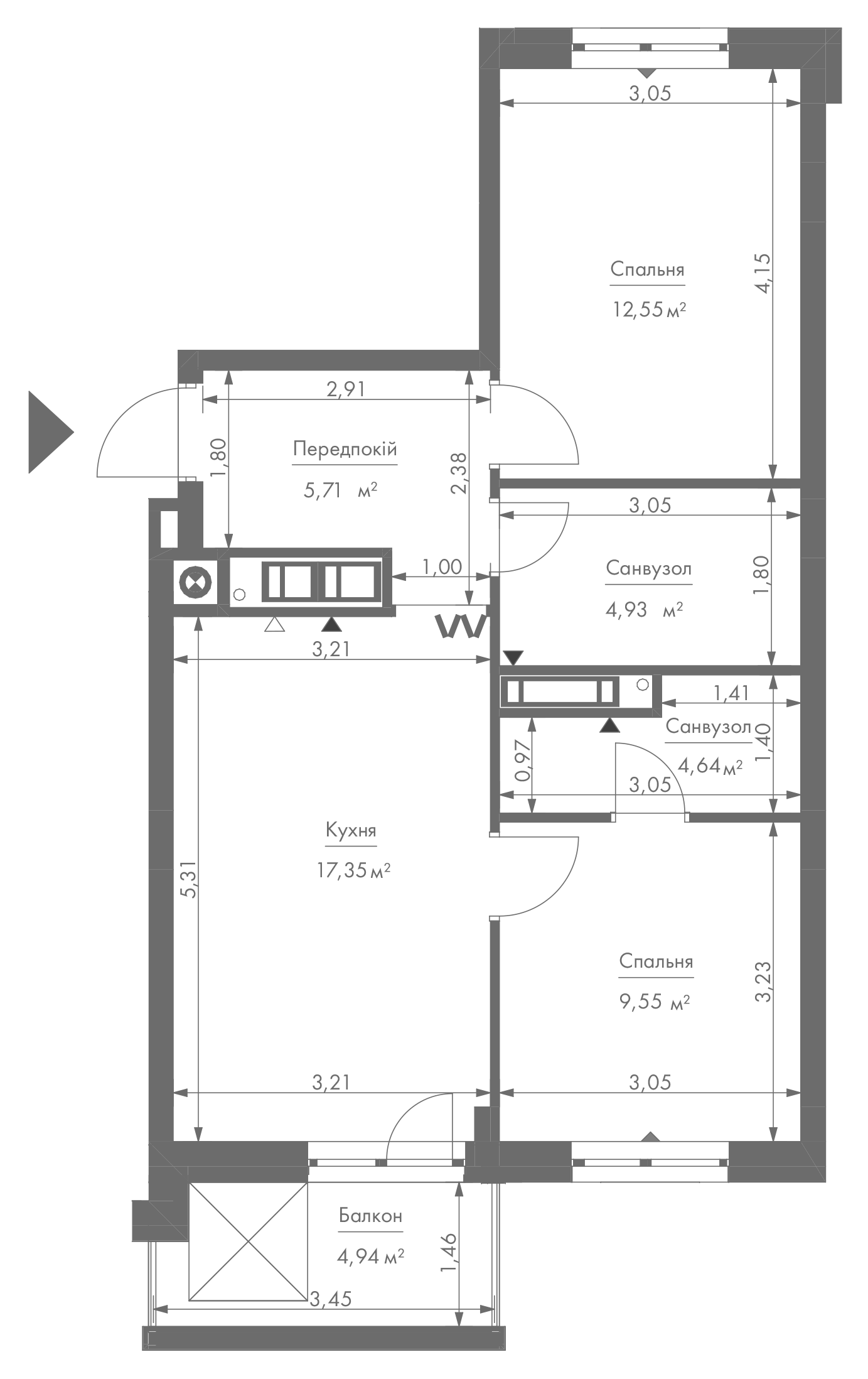 flat