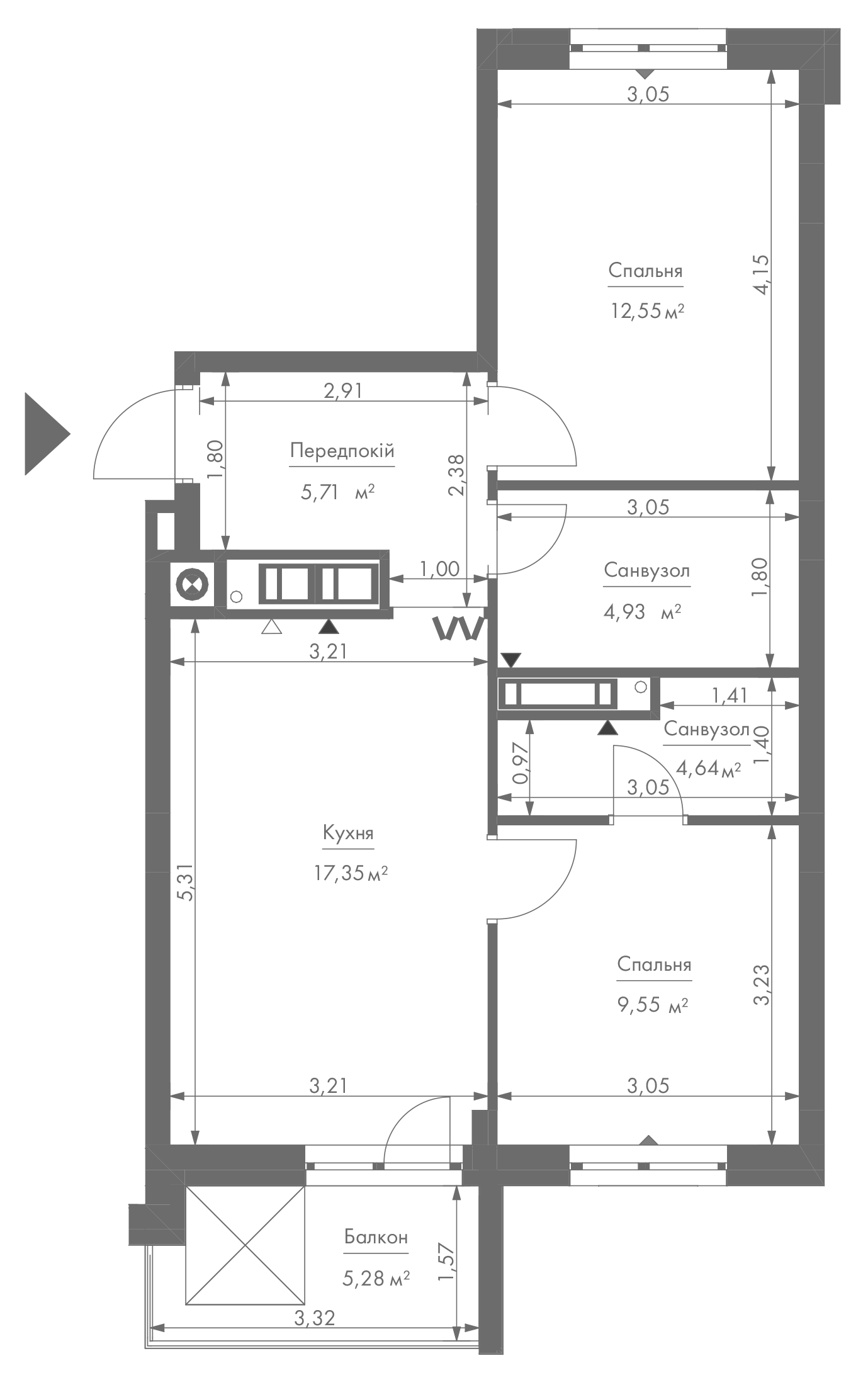 flat