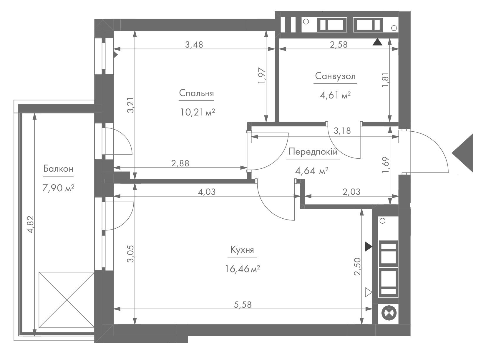 flat