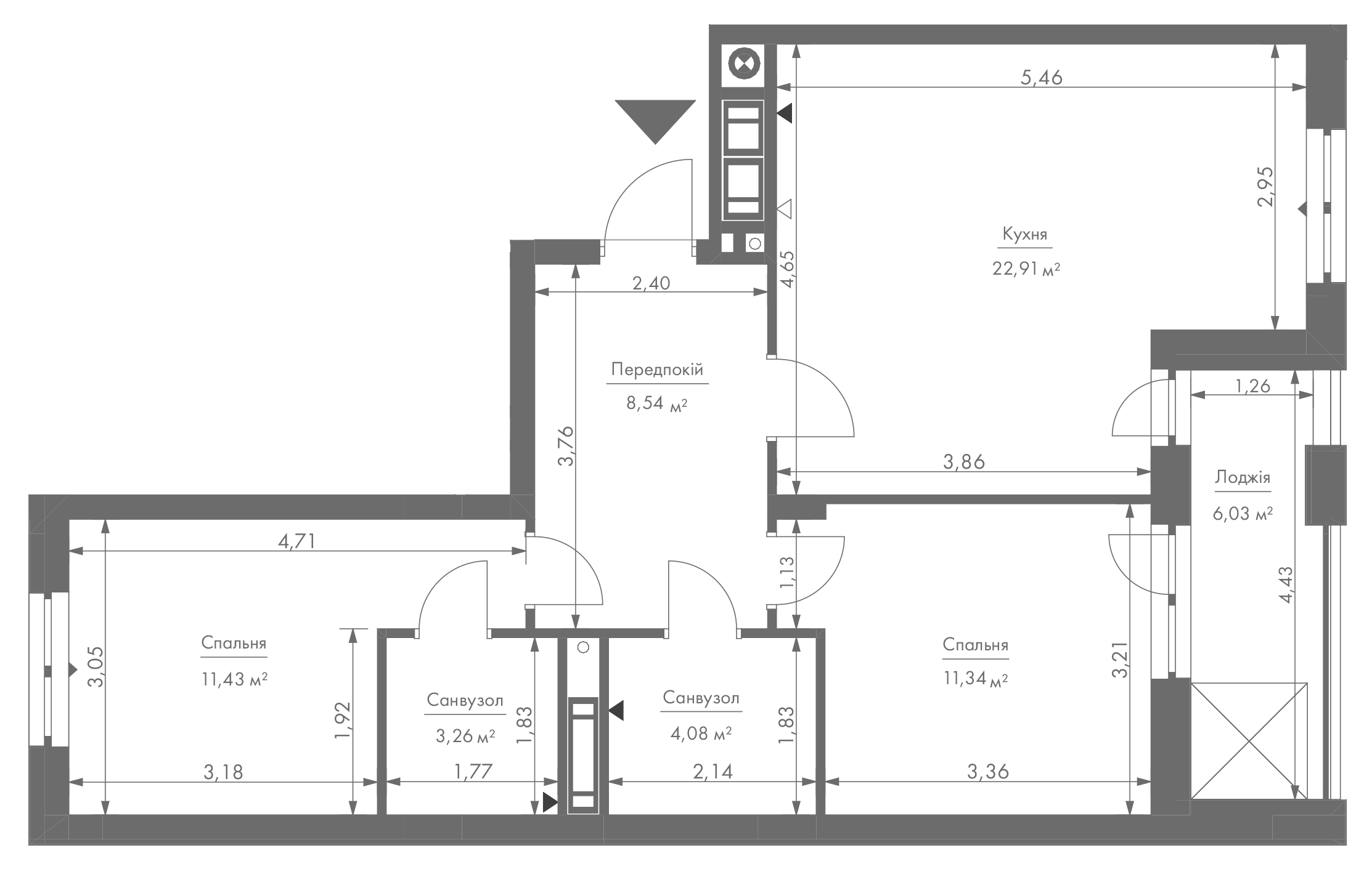 flat