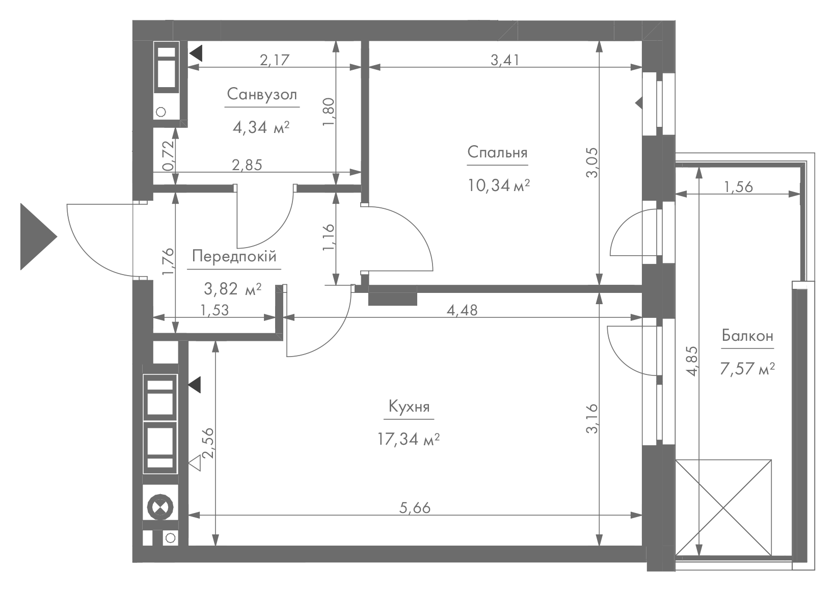 flat